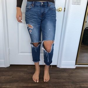 Gap Best Girlfriend Ripped Jeans